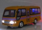 Kids 1:40 Scale Yellow Diecast School Bus Toy