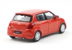 1:64 Scale Yellow / Red / Green Diecast 2005 Suzuki Swift Model