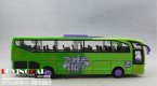 Kids 1:50 Scale Green Five Opening Doors Tour Bus Toy