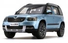 1:18 White / Blue / Brown / Gray Diecast Skoda Yeti Model