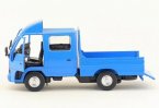 1:32 Scale White / Yellow / Blue Isuzu Light Truck Toy