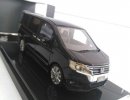 Black 1:43 Scale Diecast Honda Stepwgn Spada Model