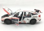 1:18 Scale White CTCC Diecast Honda Civic Car Model