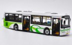 1:43 Scale White NO.528 Diecast Sunwin City Bus Model