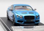 1:43 Scale Blue Diecast 2015 Bentley Continental GT3-R Model