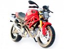 Black / Red MaiSto 1:12 Scale Diecast DUCATI MONSTER 696 Model