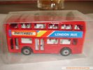 MATCHBOX Brand White / Red London Double Decker Bus Model