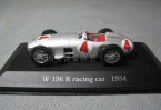 Silver 1:43 IXO 1954 Mercedes-Benz W 196 R Racing Car Model