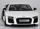 White / Red / Blue 1:18 Maisto Diecast Audi R8 V10 Plus Model