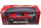 1:18 Red / White MotorMax Diecast 1956 Ford Thunderbird Model