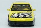 Maisto Yellow 1:24 Scale Diecast VW Golf R32 Model