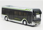 1:42 Scale Silver Diecast Sunlong SLK6101 City Bus Model