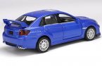 Kids White / Blue 1:36 Scale Diecast Subaru IMPREZA STI Toy
