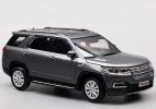 Gray 1:43 Scale Plastic 2017 Changan CS95 SUV Toy