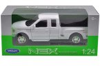 Black / White 1:24 Welly Die-Cast 1999 Ford F-150 Pickup Model