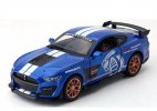 Kid Black / White / Orange / Blue Diecast Ford Shelby GT500 Toy