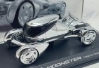 Silver 1:43 Diecast 2001 Peugeot Moonster Concept Car Model