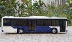 1:42 Scale Blue-White Diecast Higer City Bus Model