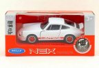 White Kids Welly 1:36 Diecast 1973 Porsche Carrera RS Toy