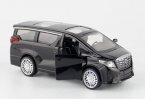 1:43 Scale Black / White Diecast Toyota Alphard MPV Toy