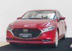 Red 1:18 Scale Diecast 2020 Mazda 3 Axela Sedan Model