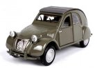 Brown 1:32 Scale Bburago Diecast Citroen 2 CV Model