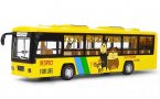 Kids NO.303 Route Yellow 1:48 Scale Diecast City Bus Toy