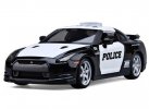 Black 1:24 Scale Maisto Police Diecast Nissan GT-R Model