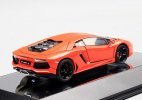 1:43 Scale Orange Diecast Lamborghini Aventador LP700-4 Model