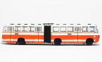 Orange 1:76 Scale NO. 57 ShangHai SK661F Die-Cast Bus Model