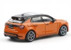 1:64 Black /Blue /Orange Diecast Lynk & Co 02 Hatchback Model