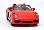 1:24 Scale Red Bburago Diecast Porsche 718 Boxster Model