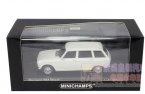 White 1:43 Scale Minichamps Diecast Peugeot 304 Break Model