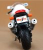 1:12 Scale White / Golden / Blue MaiSto Suzuki GSX 1300R Motor