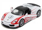 1:32 Scale Black /Red /White Diecast Porsche 918 Martini Car Toy