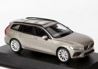 1:43 Scale Brown NOREV Diecast 2018 Volvo V60 Model