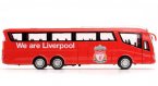 Kids Red Liverpool LFC Team Diecast Coach Bus Toy