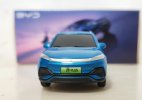 Blue 1:64 Scale Diecast 2022 BYD Yuan Plus Model