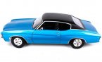 Blue 1:18 Maisto Diecast 1971 Chevrolet Chevelle SS 454 Model
