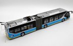 Blue 1:43 Scale Diecast Foton BJDWG 180F Trolley Bus Model