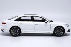 1:18 White / Brown / Silver 2017 Diecast New Audi A4L Model