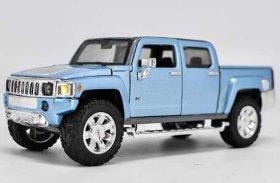 Blue Maisto 1:24 Scale Diecast Hummer H3T Model