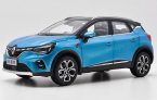 1:18 Scale Blue Diecast 2019 Renault Captur SUV Model