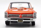 Orange 1:18 Scale Maisto Diecast 1965 Pontiac GTO Model