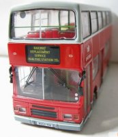 1:76 Scale Red Alloy Made London Double Decker Bus Model