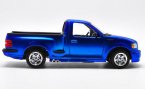 Blue Maisto Diecast Ford F-150 SVT Pickup Truck Model