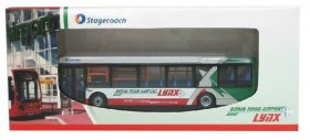 1/76 Scale White-Green CMNL Britain E200 Singledecker Bus Model