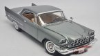 Gray 1:18 Scale AutoWorld Diecast 1957 Chrysler 300C Model
