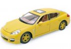 Red / Yellow 1:24 Scale Diecast Porsche Panamera Turbo Model