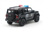 1:64 Scale Black Police Diecast 2023 Tank 300 SUV Model